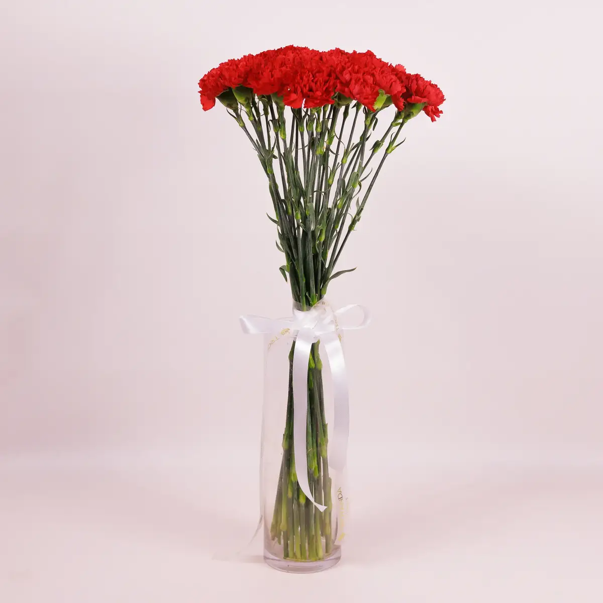 Букет из 25 красной гвоздики купить