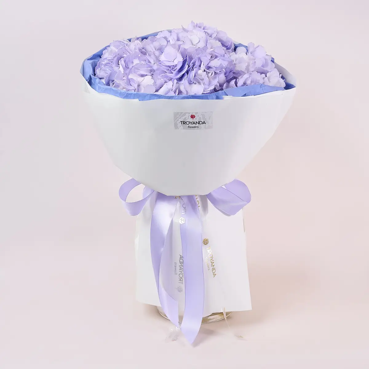 Букет 5 Лавандових Гортензій купити