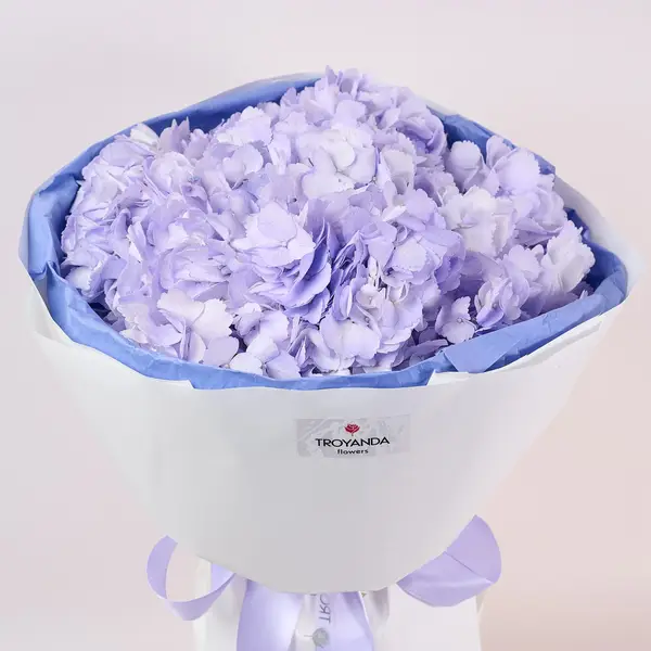 Букет 5 Лавандових Гортензій купити