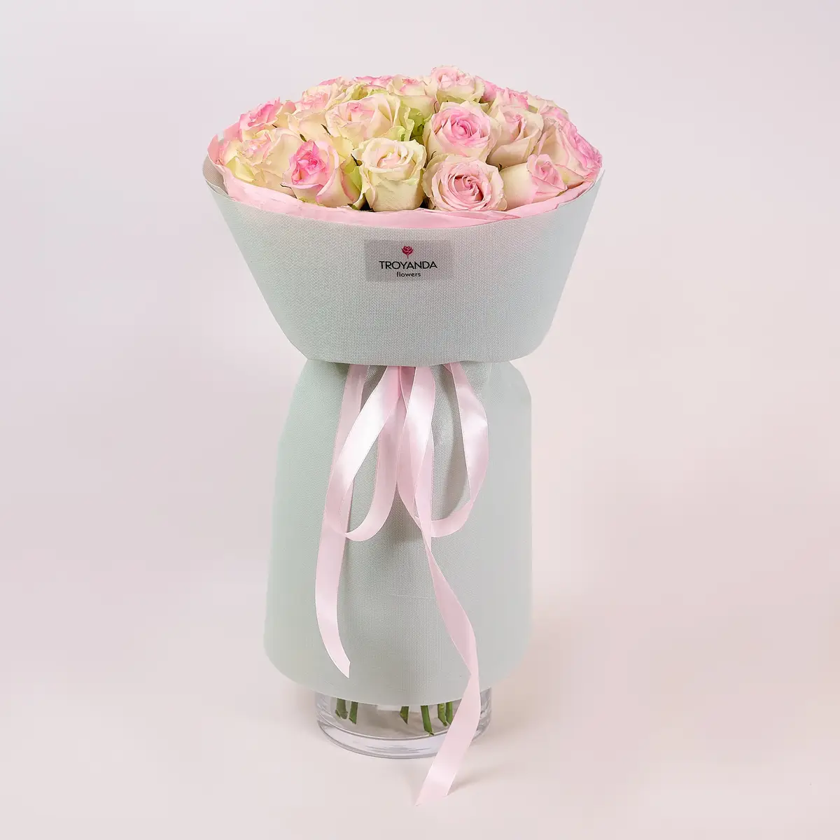 Букет 27 Троянд Пінк Джорней купити