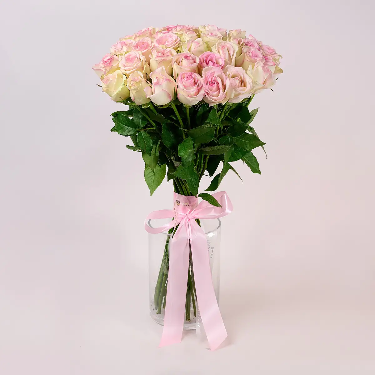 Букет 45 Троянд Пінк Джорней купити