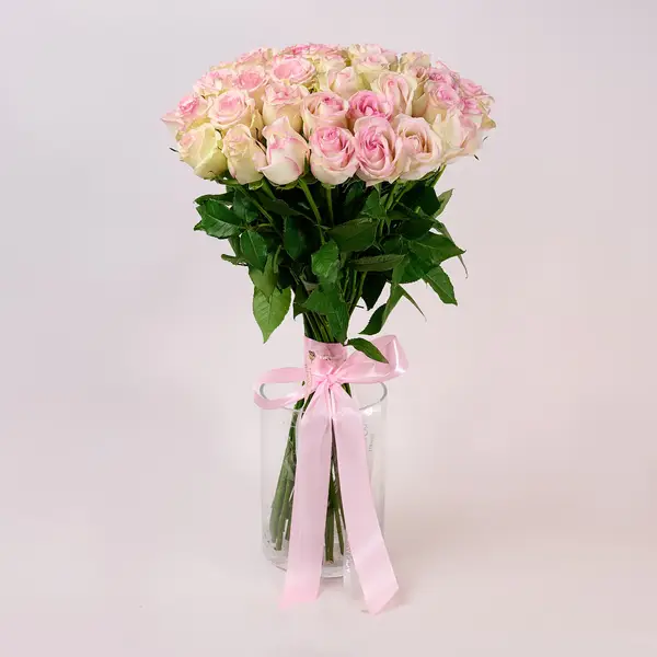 Букет 45 Троянд Пінк Джорней купити