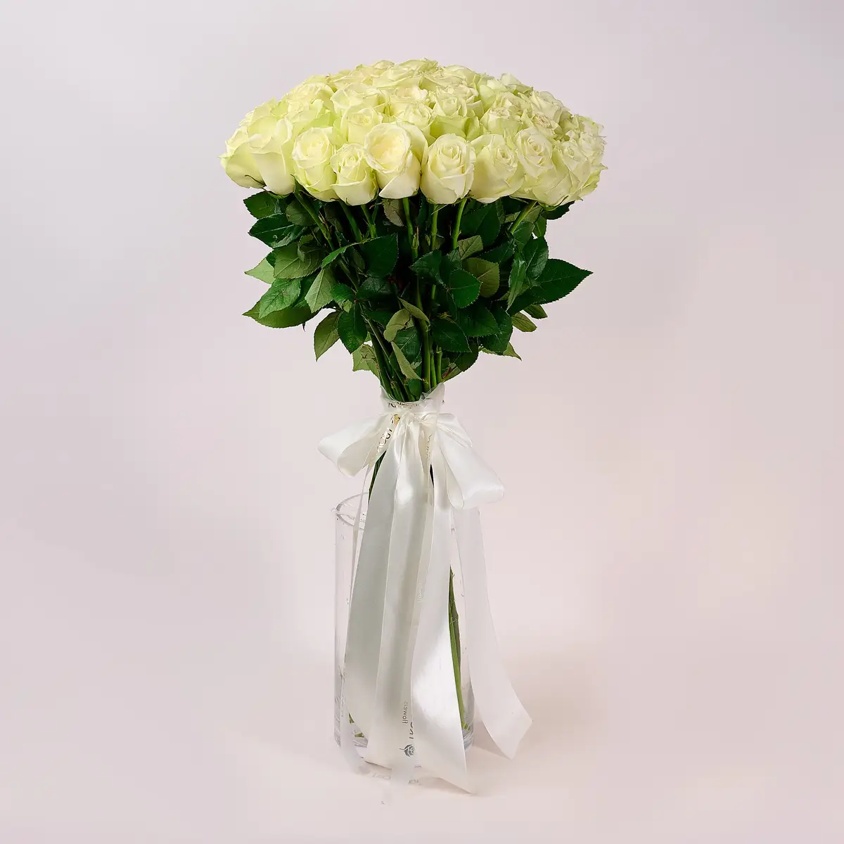 Букет 51 Роза белая Сновсторм купить