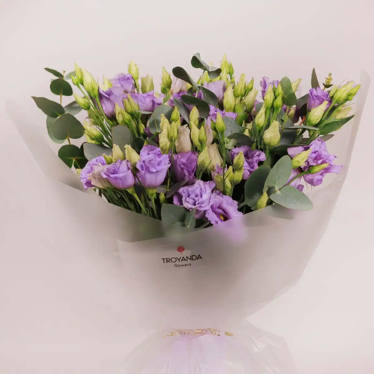 Букет 9 Лавандових еустом купити недорого в Україні, фото 2