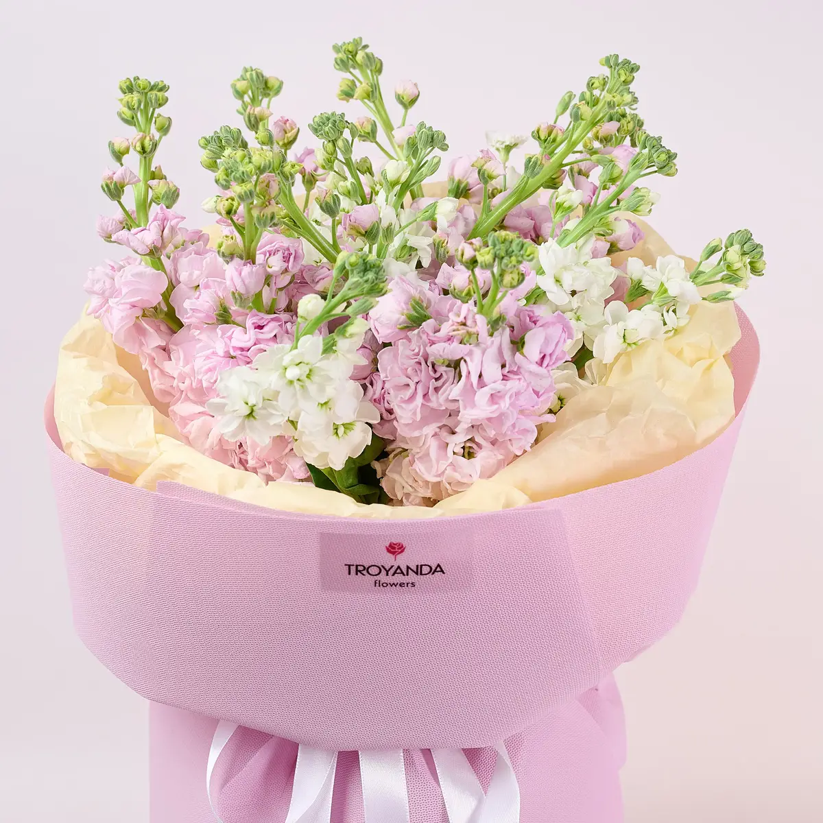 Букет 15 Матіол Мікс купити недорого в Україні, фото 2