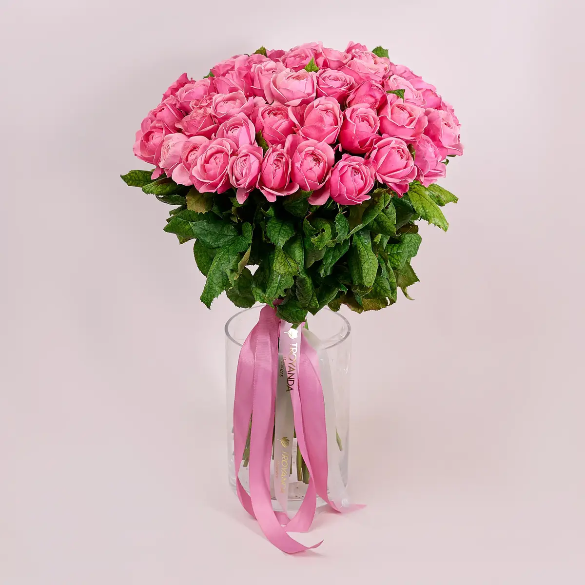 Букет 51 Троянда Сільва Пінк купити