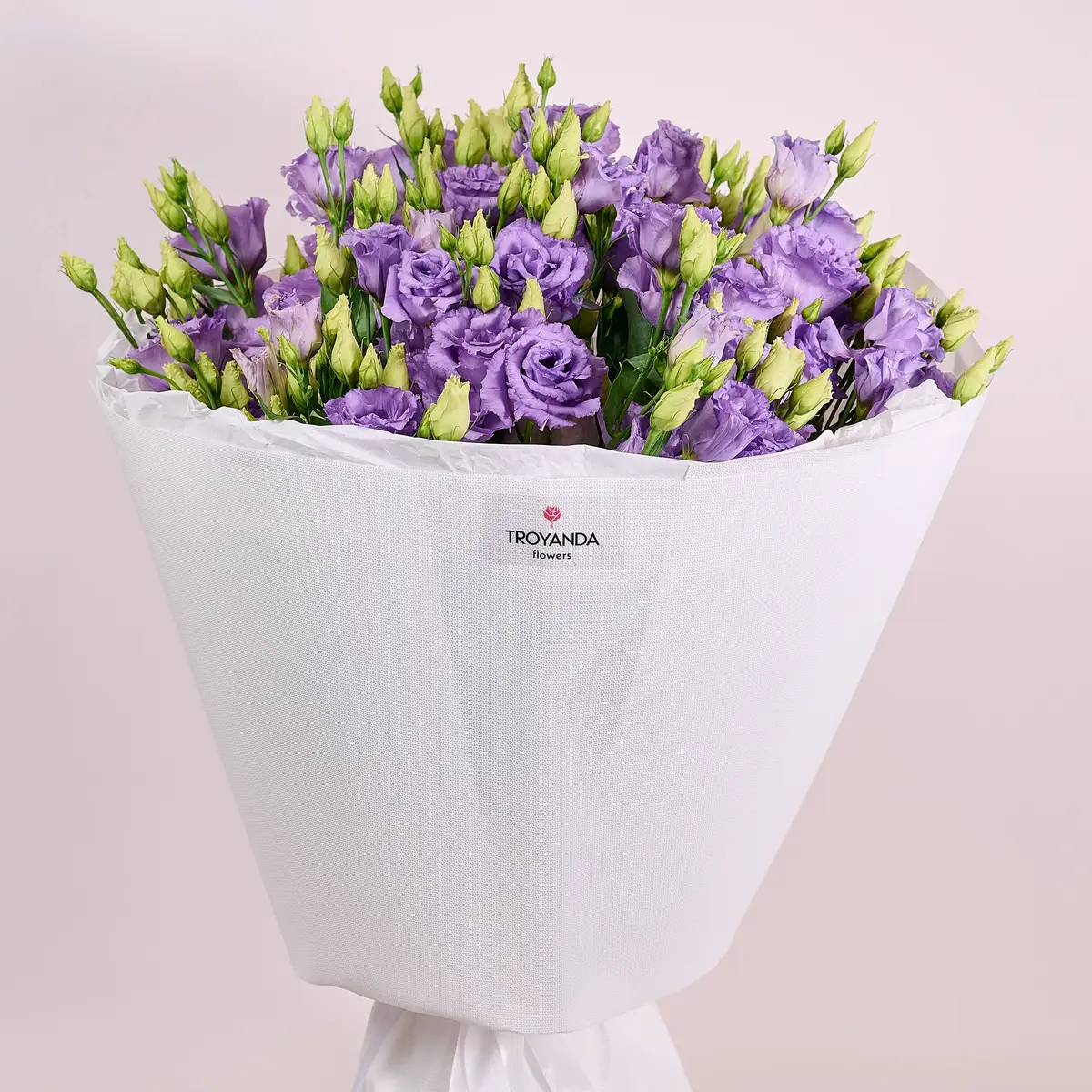 Букет 19 Лавандовых эустом купить недорого в Украине, фото 2