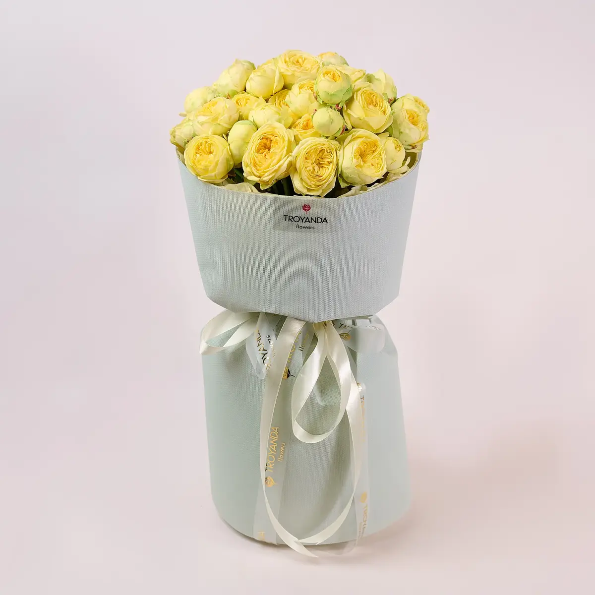 Букет 11 Троянд спрей Піоні Баблз купити