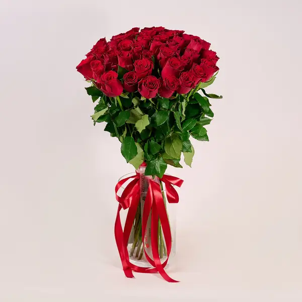 Букет 51 Троянда червона Родос купити