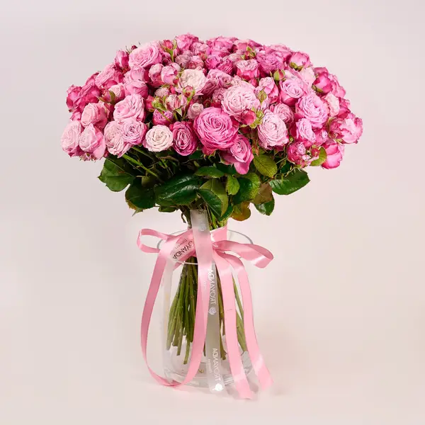 Букет 51 Роза спрей Леди Бомбастик купить