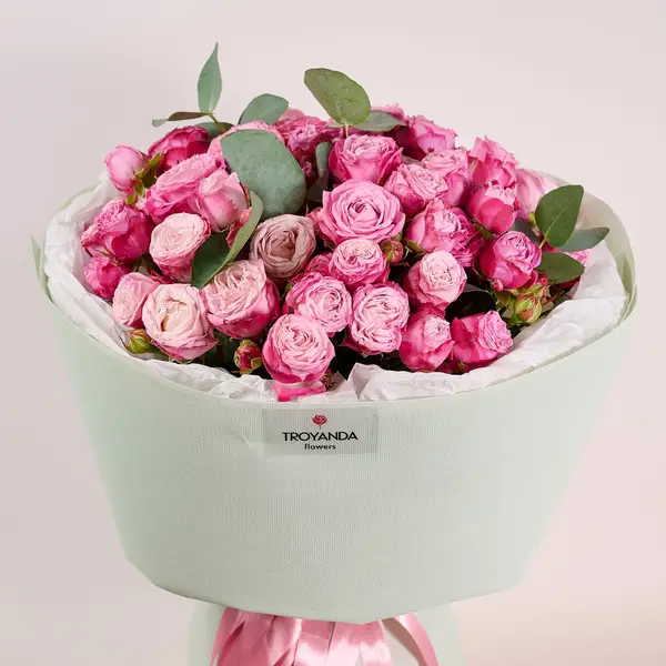 Букет 17 Роз спрей Леди Бомбастик купить