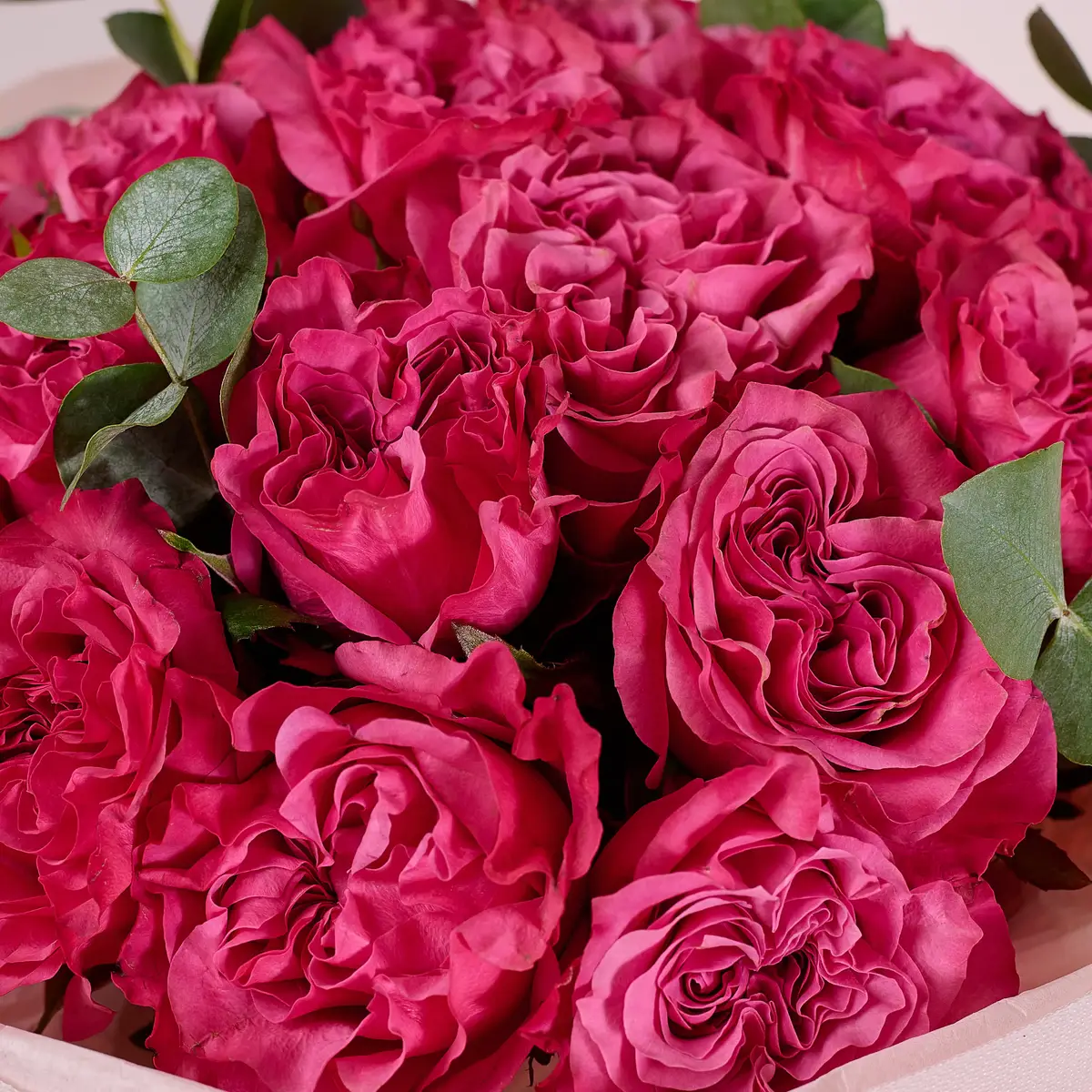 Букет 19 Троянд Кантрі Блюз купити недорого в Україні, фото 3