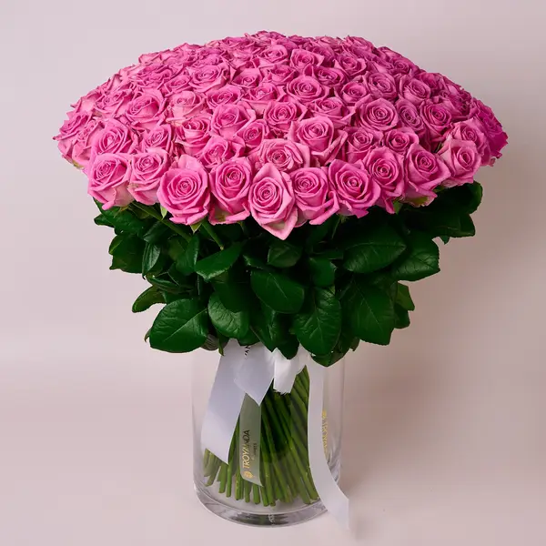 Букет 101 Роза Аква купить