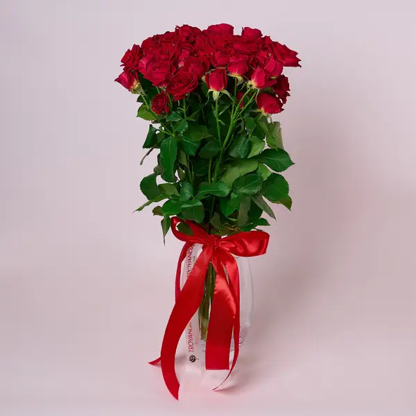 Букет 15 Троянд спрей Домініка купити