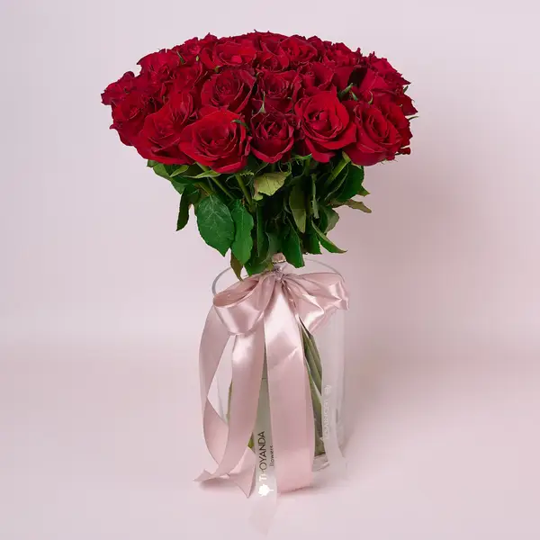 Букет 35 Троянд червоних Евер Ред купити
