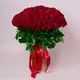 Букет 75 Троянд червоних Мадам Ред купити недорого в Україні, фото 256