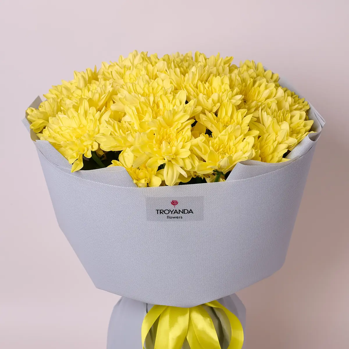 Букет 11 Жовтих Хризантем купити недорого в Україні, фото 2