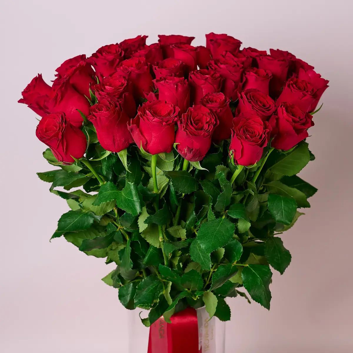 Букет 35 Троянд червоних Родос купити недорого в Україні, фото 2