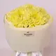 Букет 7 Однобутонних Жовтих Хризантем купити