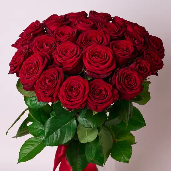 Букет 25 Роз красных Ред Наоми купить