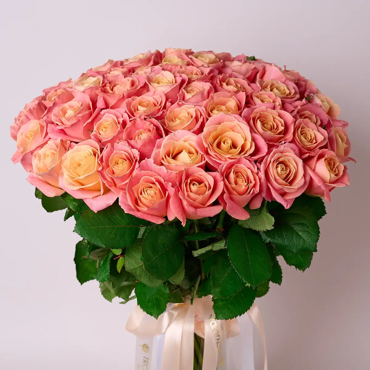 Букет 51 Троянда Міс Піггі купити недорого в Україні, фото 2