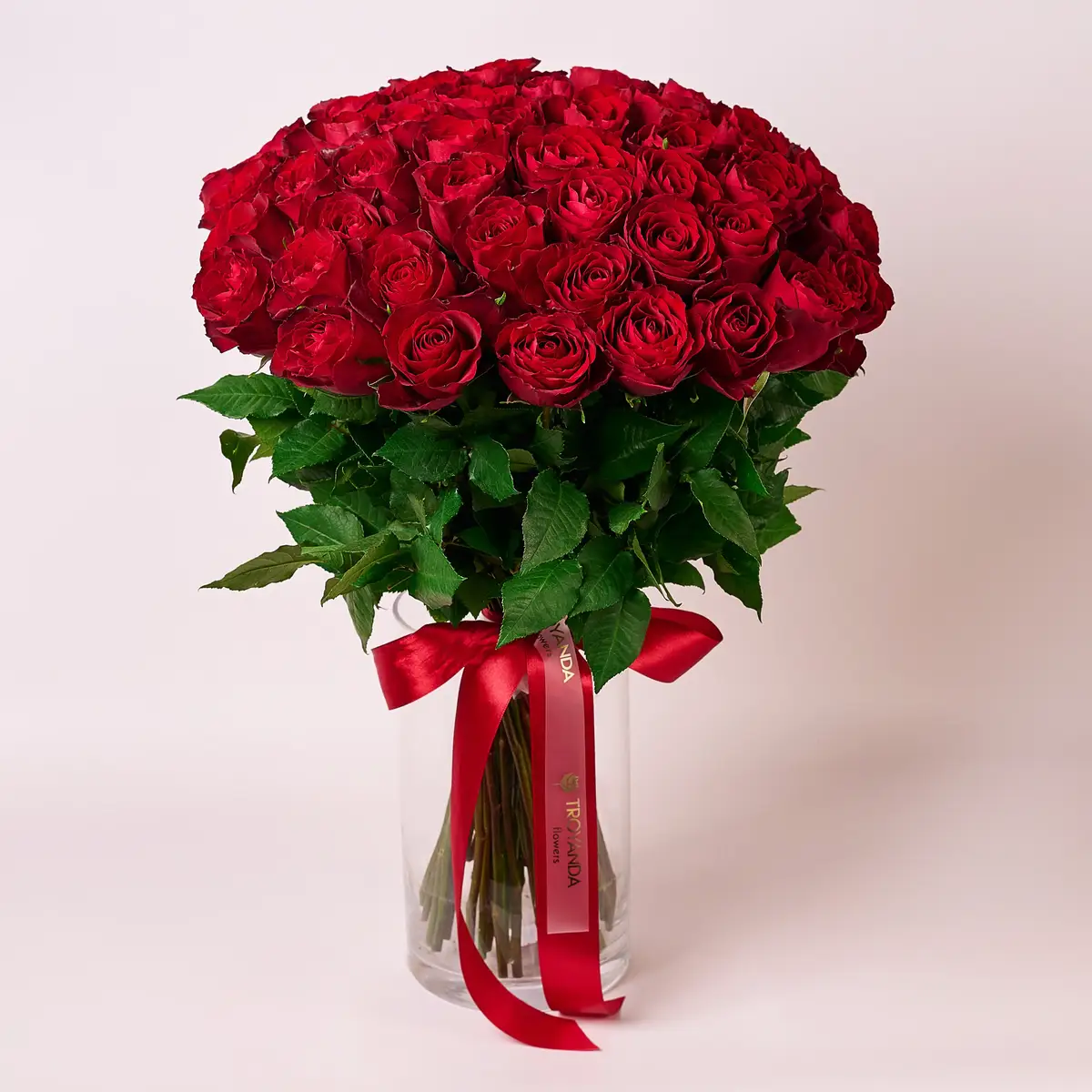 Букет 51 Троянда червона Мадам Ред купити