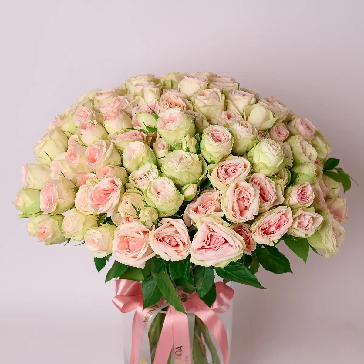 Букет 19 Троянд спрей Крісті купити недорого в Україні, фото 2