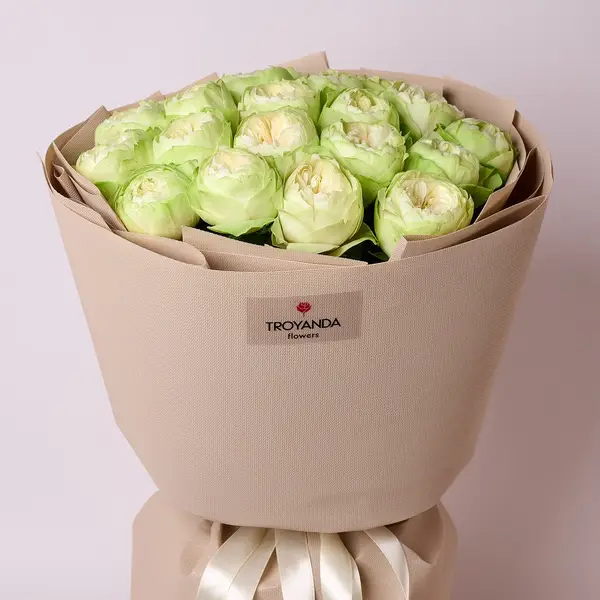 Букет 21 Троянда Вайт Кахала купити