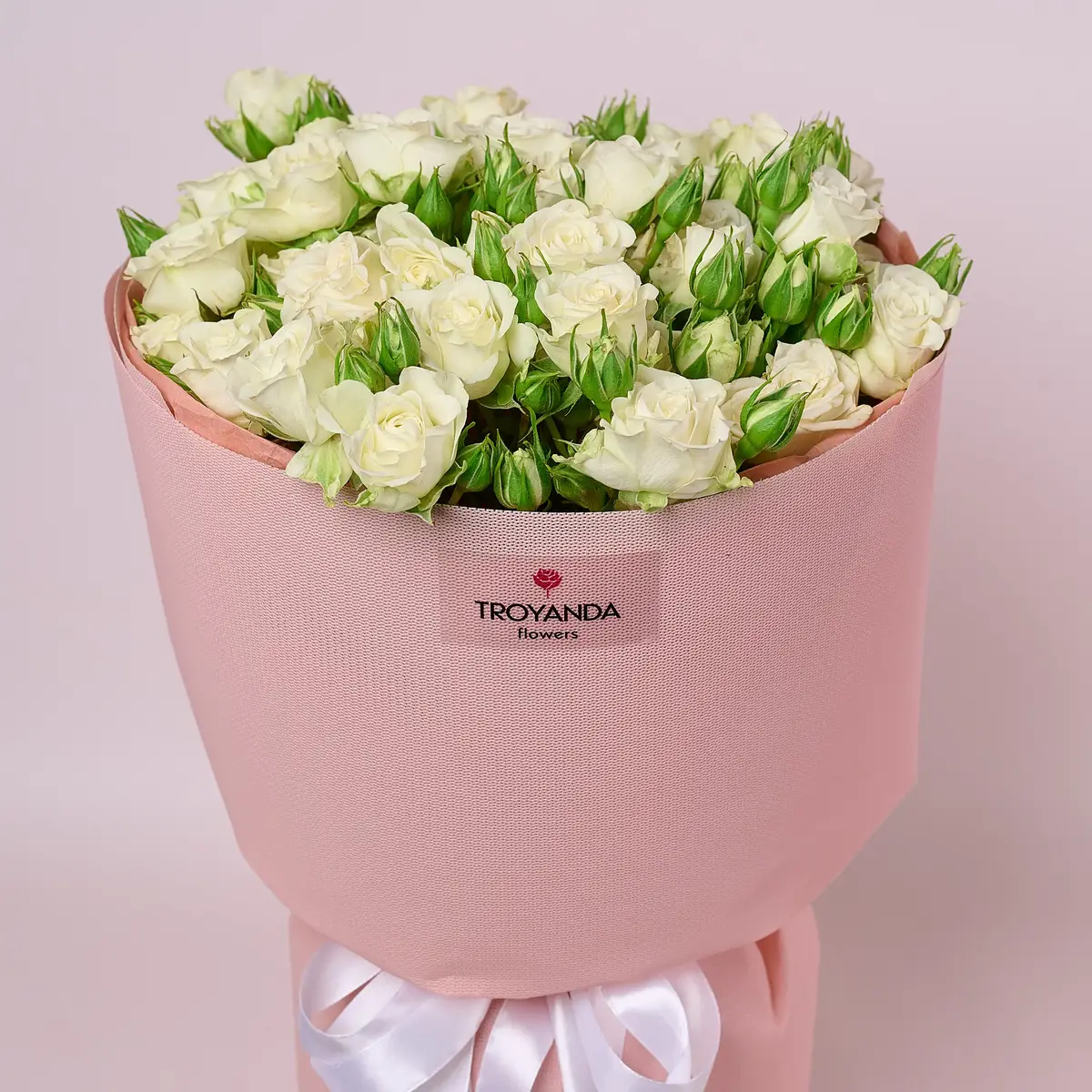 Букет 11 Троянд спрей Сновфлейк купити недорого в Україні, фото 2