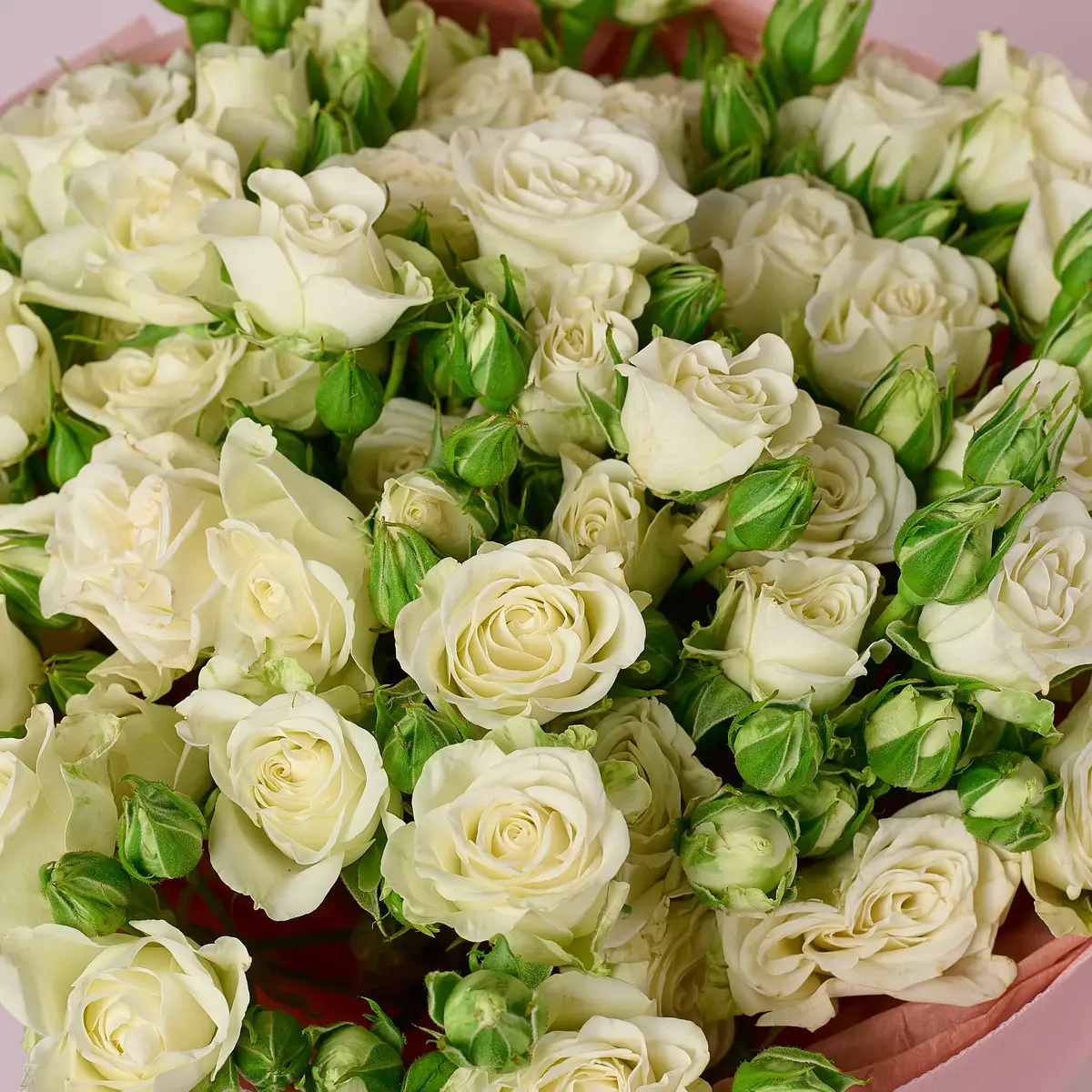 Букет 11 Троянд спрей Сновфлейк купити недорого в Україні, фото 3