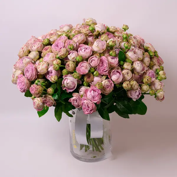 Букет 51 Троянда спрей Блоссом Баблз купити