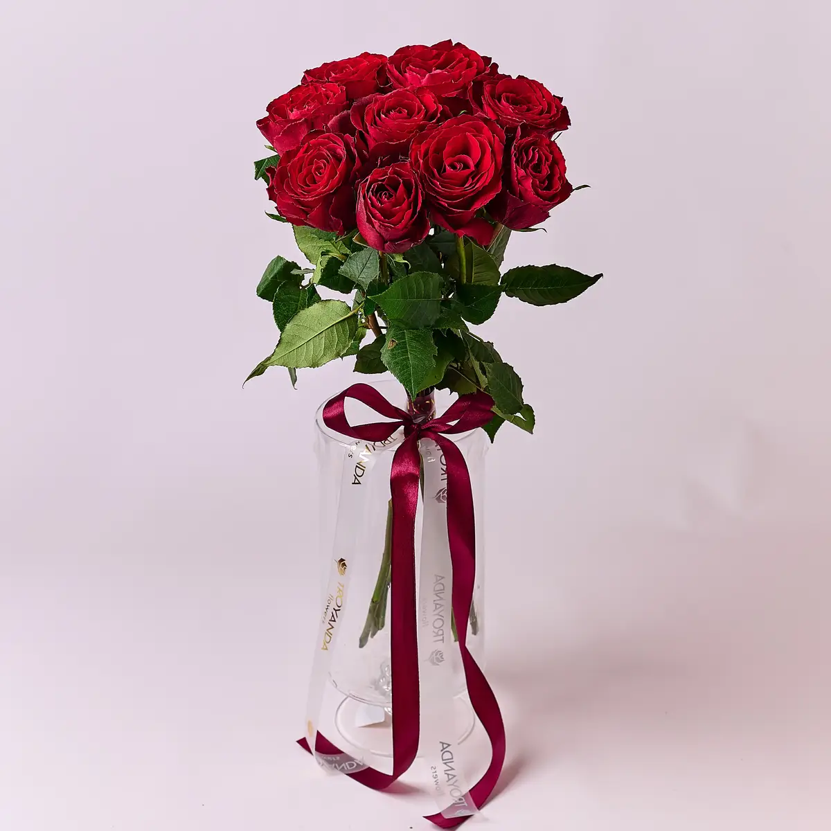Букет 9 Троянд червоних Мадам Ред купити