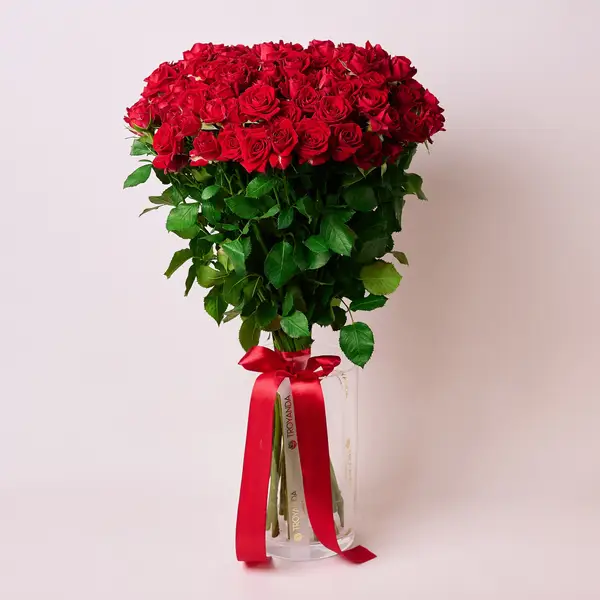 Букет 25 Троянд спрей Домініка купити