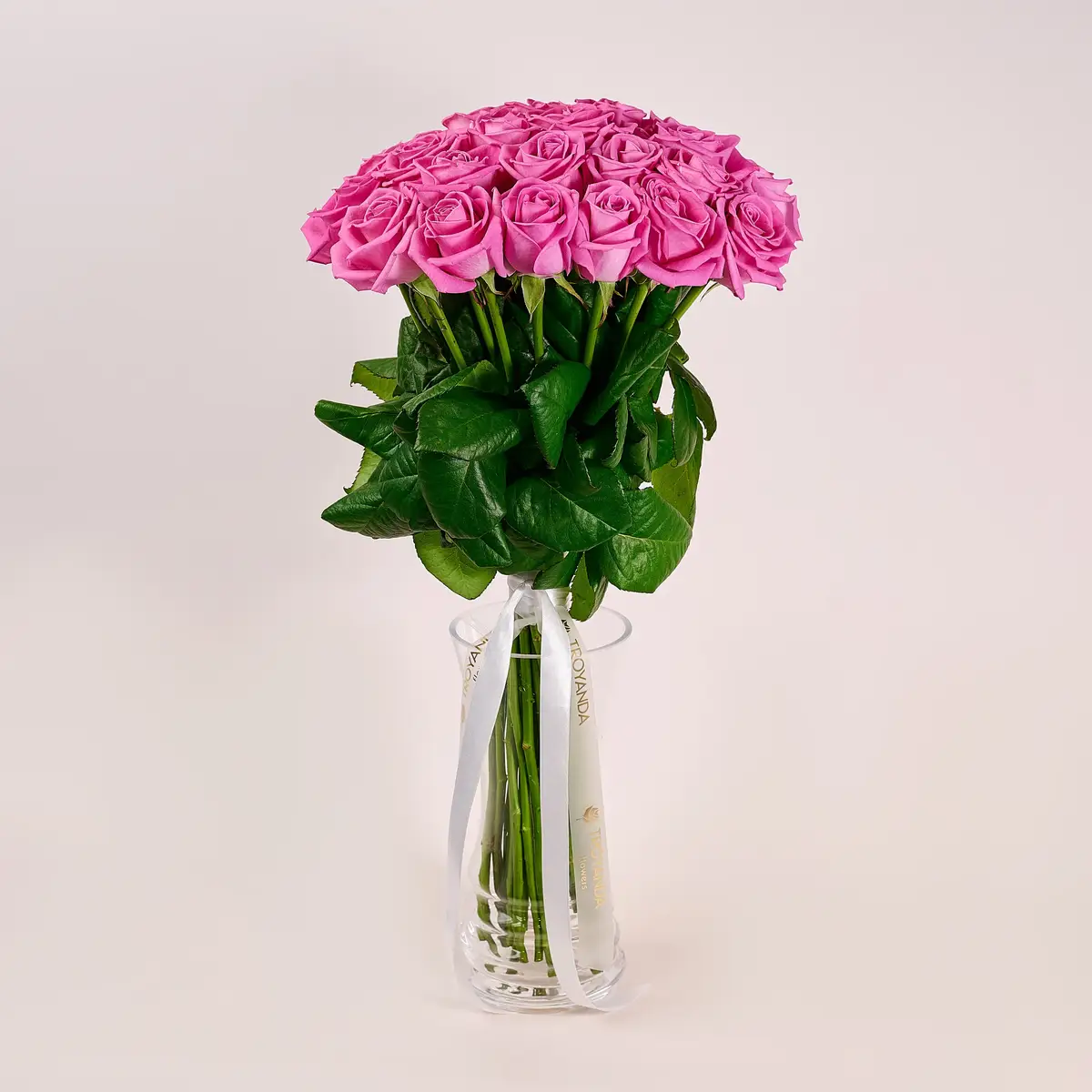 Букет 27 Троянд Аква купити