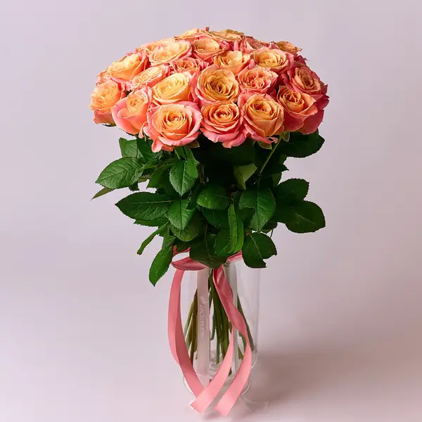 Букет 19 Троянд Міс Піггі купити