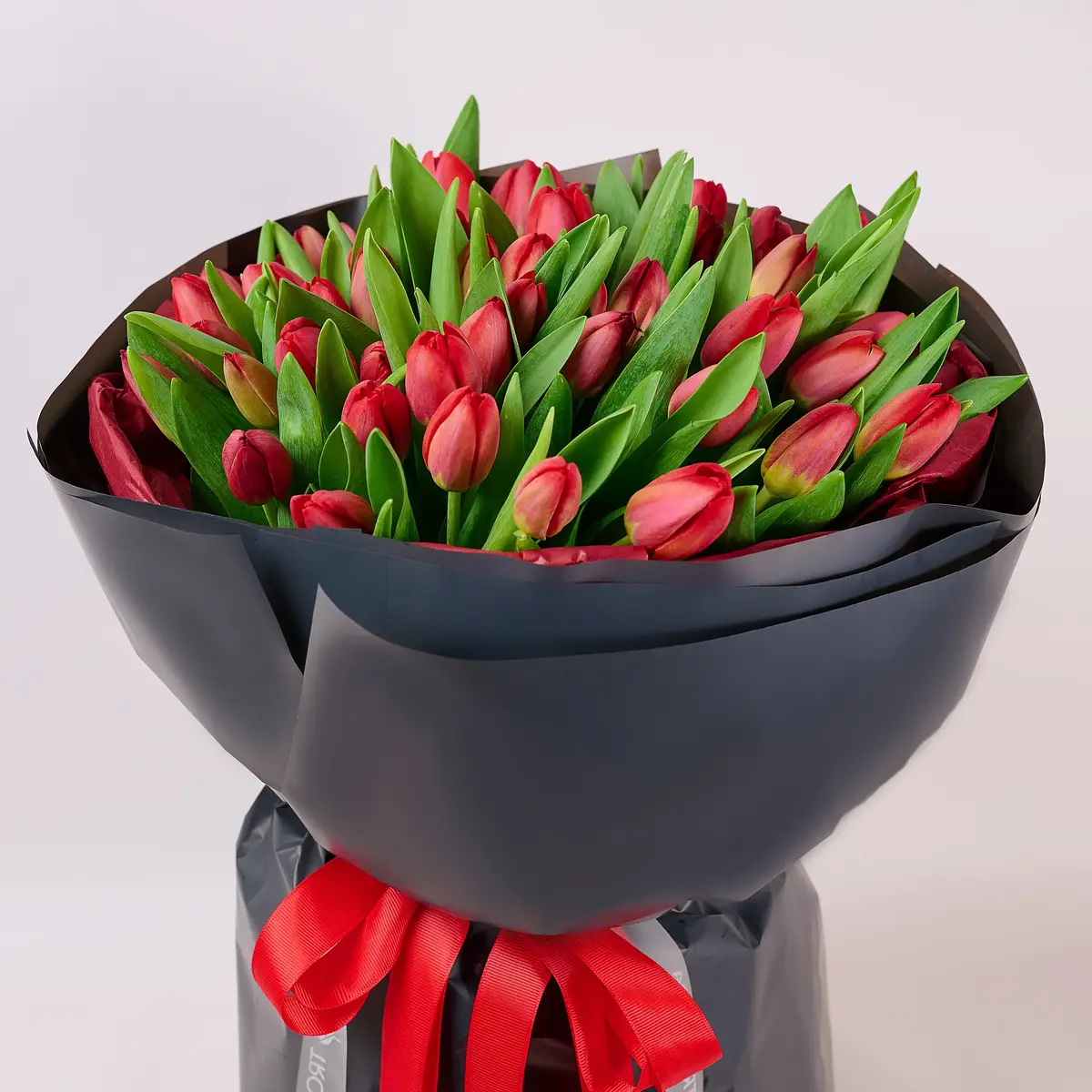 Букет 51 Червоний Тюльпан купити недорого в Україні, фото 2