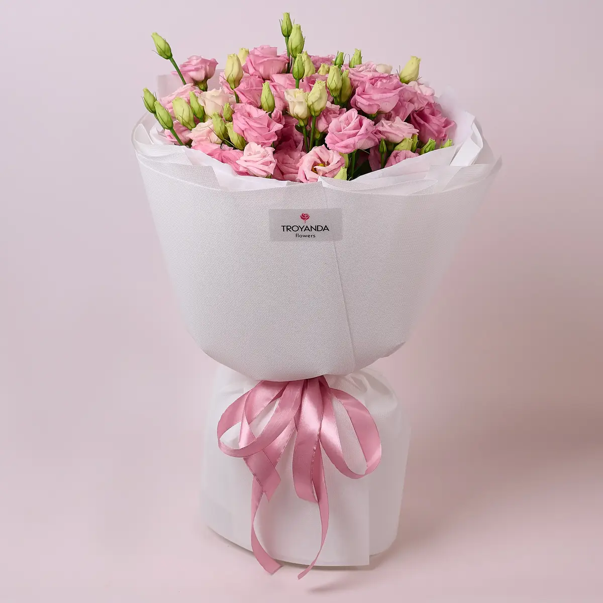 Букет из 9 розовых эустов. купить