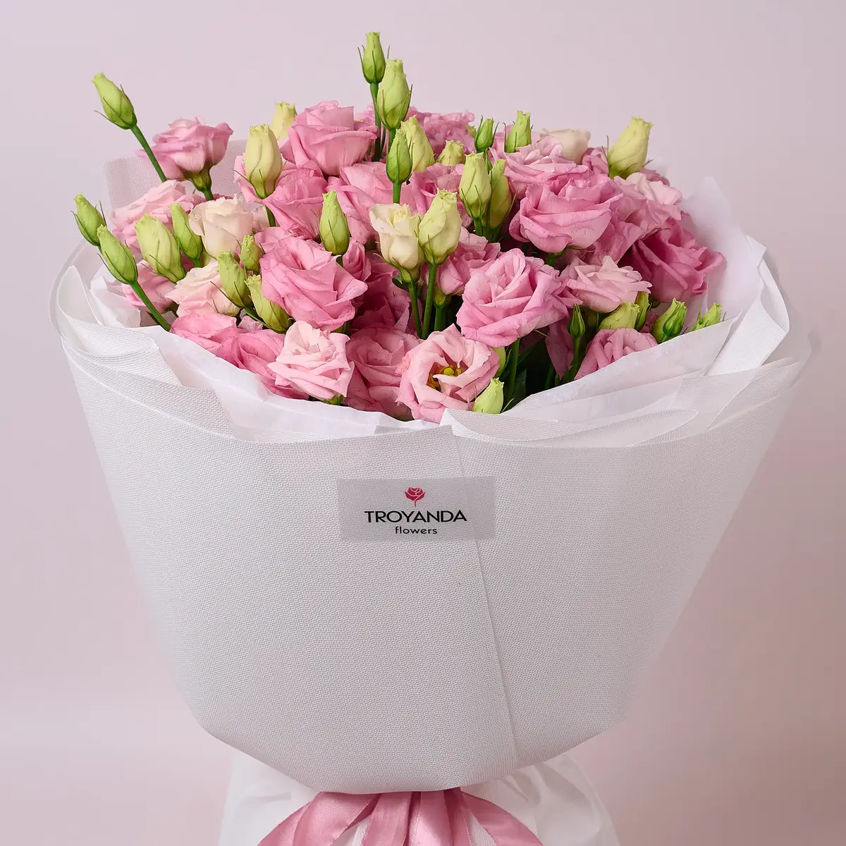 Букет из 9 розовых эустов. купить недорого в Украине, фото 2