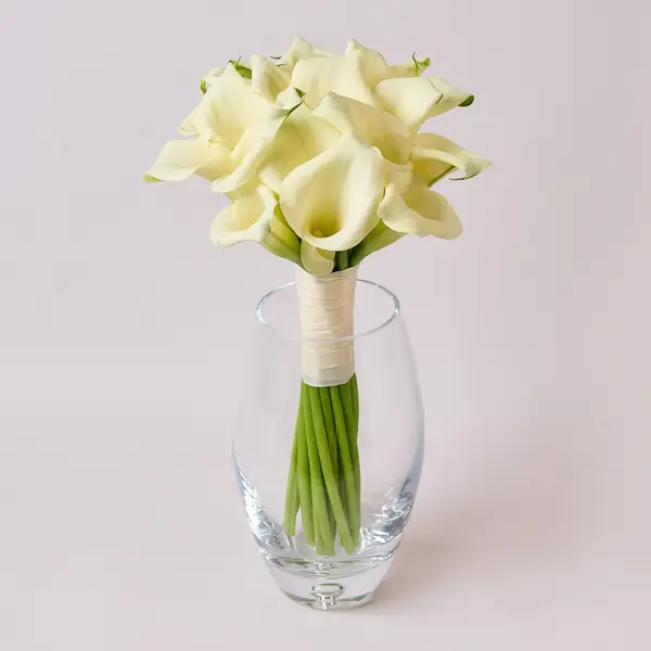 Букет 19 білих зантедескій купити