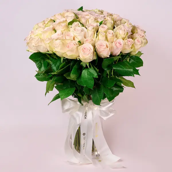 Букет 75 Троянд Хай Брайдл купити