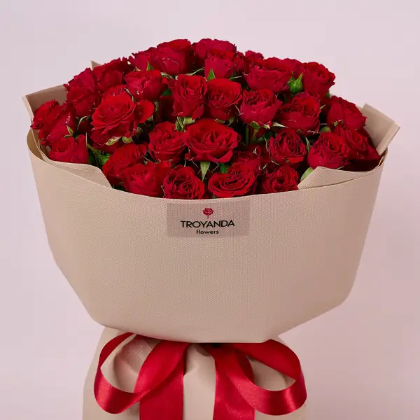 Букет 17 Троянд спрей Мірабель купити