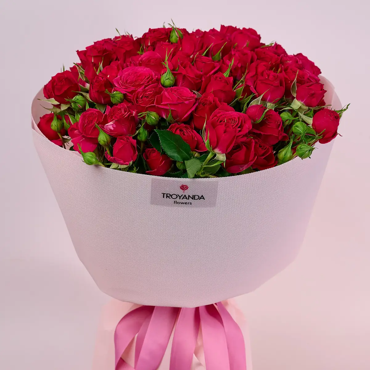 Букет 15 Троянд спрей Квінсі купити недорого в Україні, фото 2