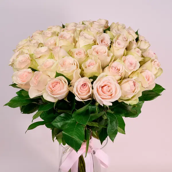 Букет 51 Троянда Хай Брайдл купити