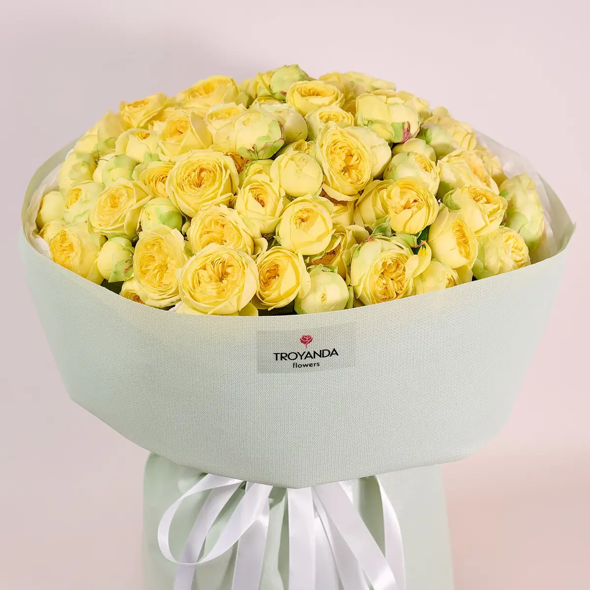 Букет 35 Троянд спрей Піоні Баблз купити недорого в Україні, фото 2