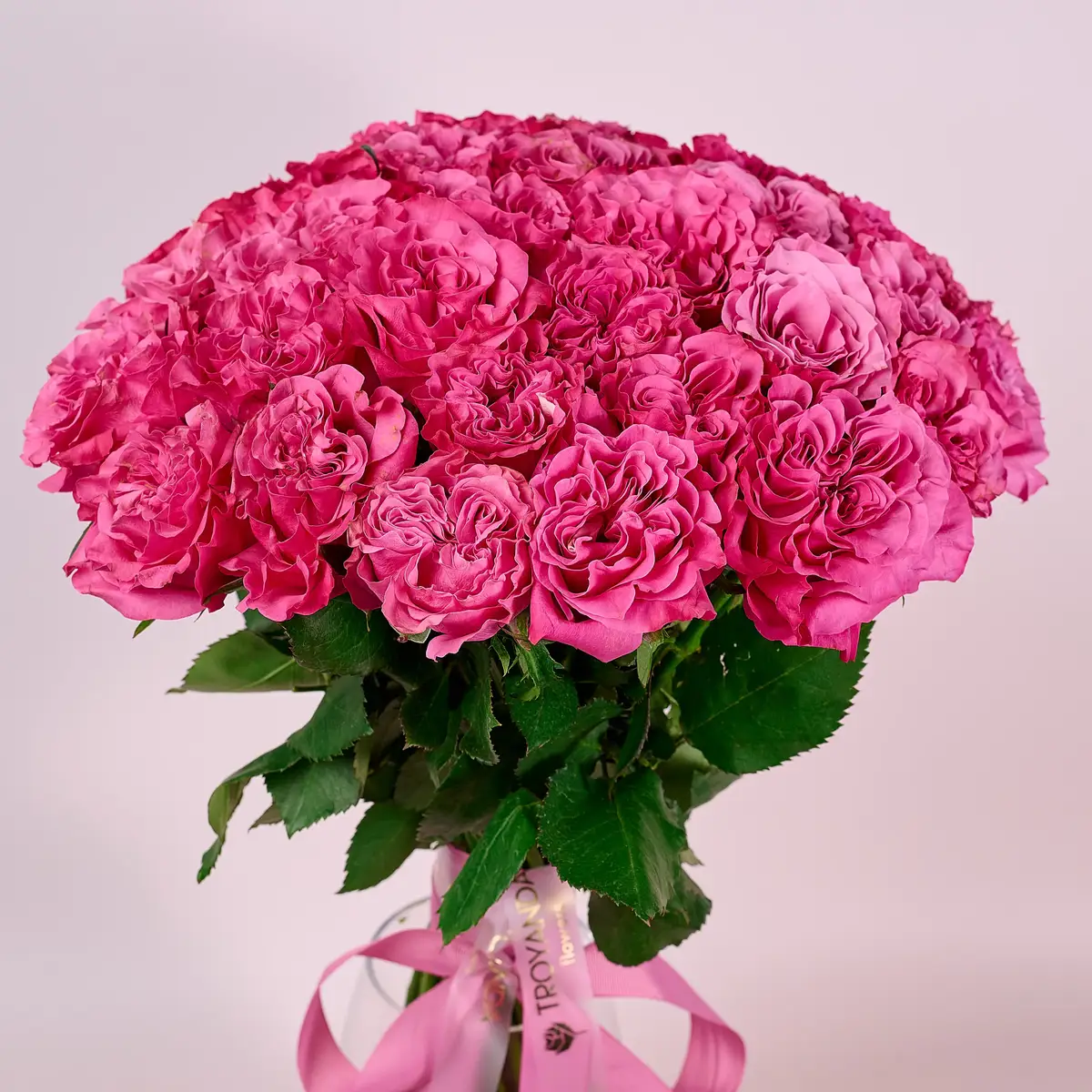 Букет 33 Троянди Кантрі Блюз купити недорого в Україні, фото 2