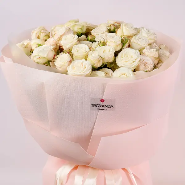 Букет 21 Роза спрей Принцесса Бомбастик купить