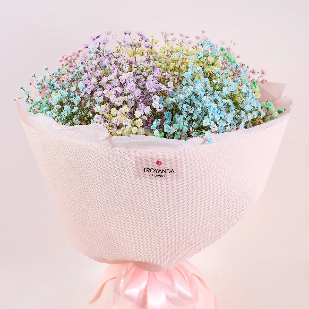 Букет 9 Кольорових Гіпсофіл купити недорого в Україні, фото 2