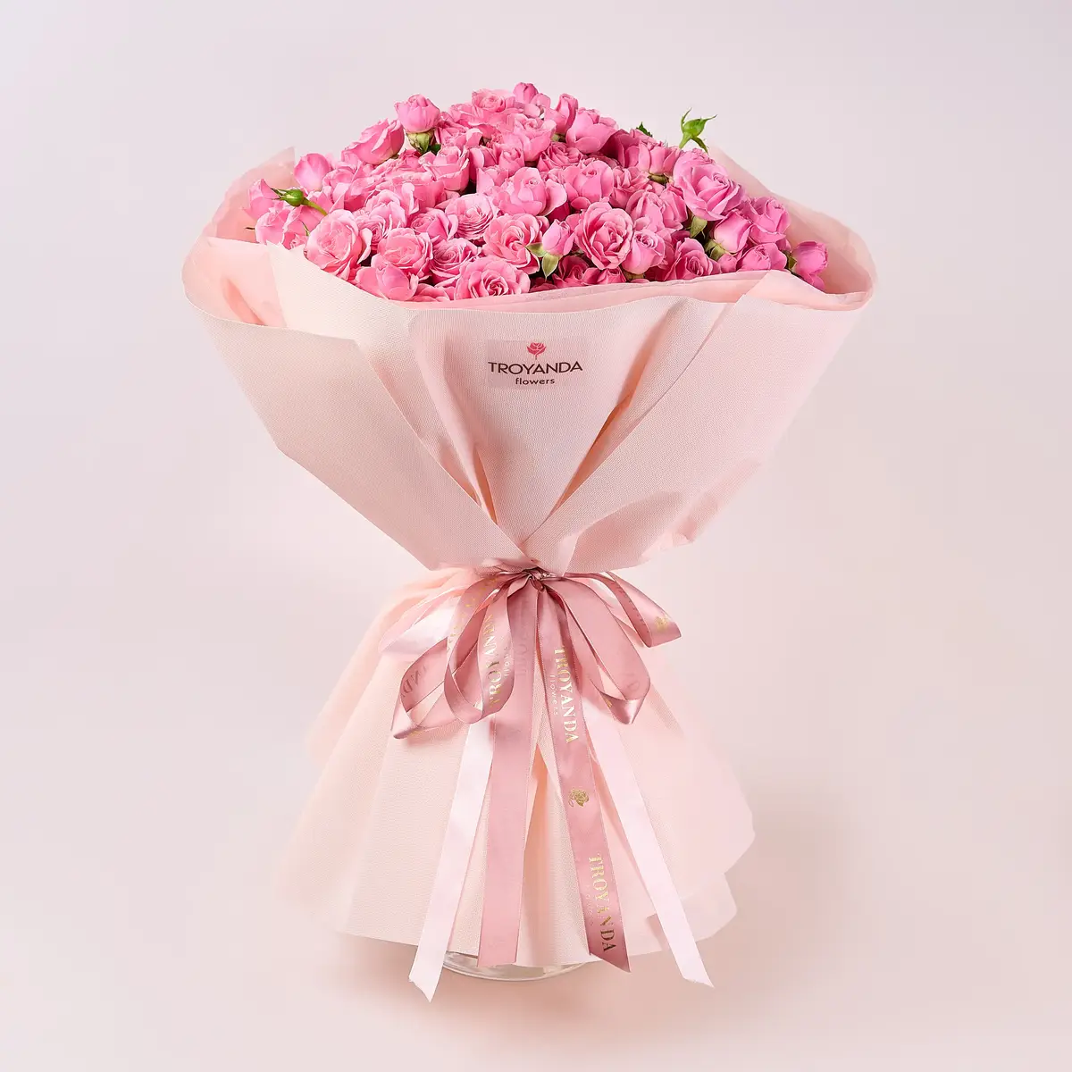 Букет 31 Троянда спрей Пінк Бум купити