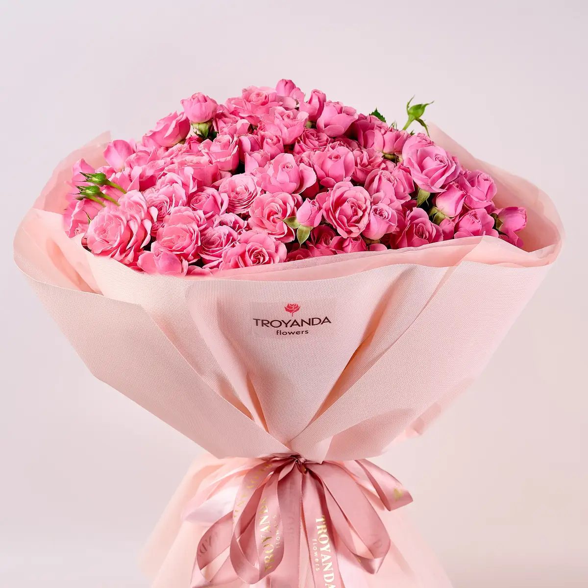 Букет 31 Троянда спрей Пінк Бум купити недорого в Україні, фото 2