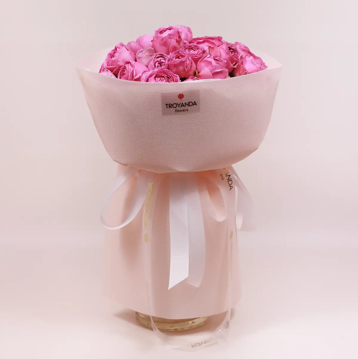 Букет 11 Троянд спрей Місті Баблз купити